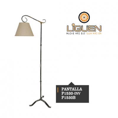 Lámpara de Pie 715-4 Lectora varilla PLATA (No incluye Pantalla)
