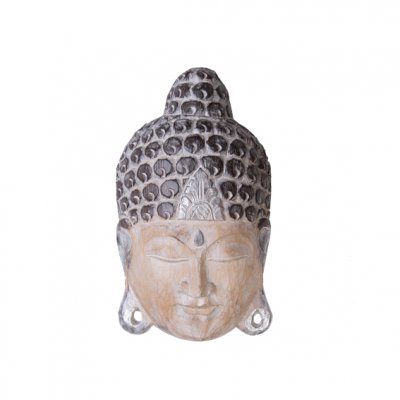 Mascara de Buda decorativa 40cm.-