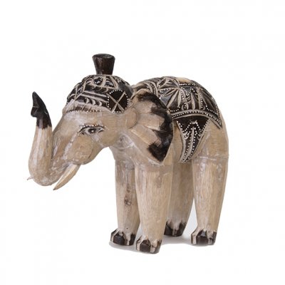 Figura de elefante decorativo de 25cm