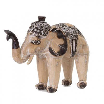 Figura de elefante decorativo de 30 cm