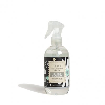 TAO TEXTIL FLORES BLANCAS