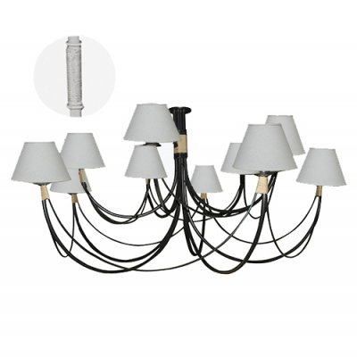 Araña Varilla x10 BLANCO (NO incluye Pantalla)