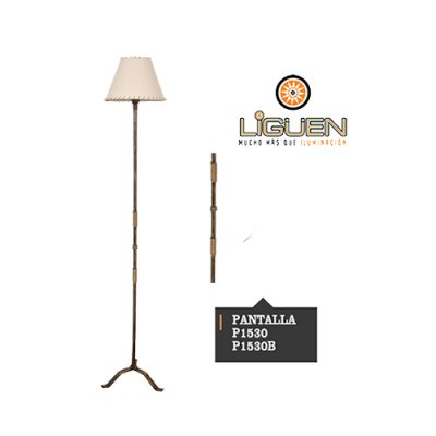 Lámpara de Pie 700-1 ORO (No incluye Pantalla)