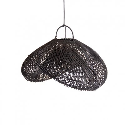LAMPARA DE RATTAN 40X25