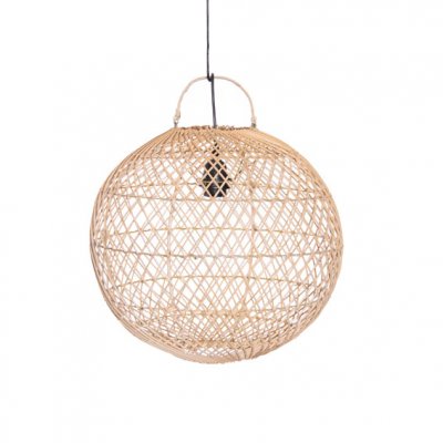 LAMPARA DE RATTAN 40X30