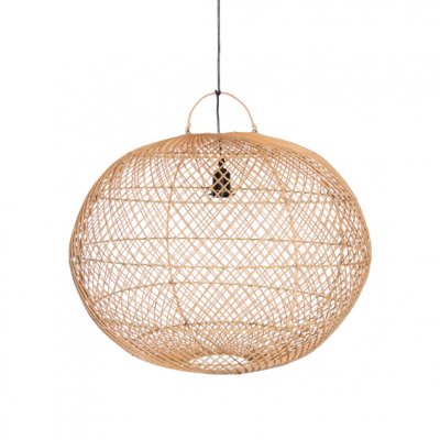 LAMPARA DE RATTAN 60X50