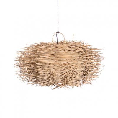 LAMPARA DE RATTAN 50X35