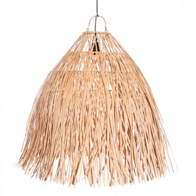 LAMPARA DE RATTAN 50X70