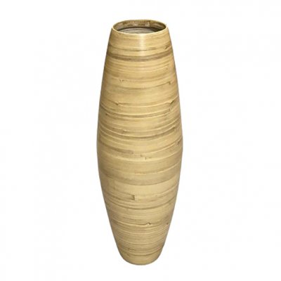 JARRON ELIPSE BAMBU D20x60H