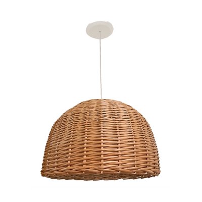 Colgante de mimbre 50X30cm Natural