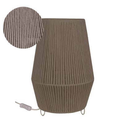 Velador Diamante GRIS TOSTADO