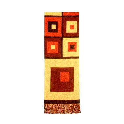 CAMINO DE MESA 0.35 X 1.60 MOSAICO ROJO