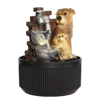 FUENTE DE AGUA MEDIANA 22CM