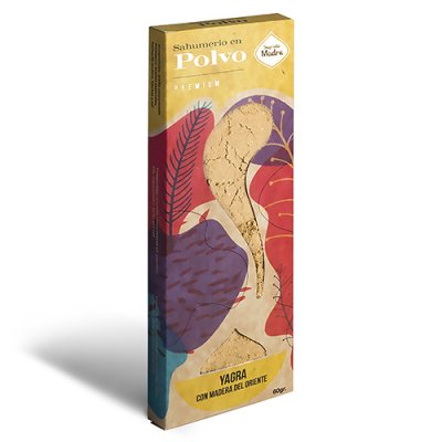 Sahumerio en polvo YAGRA- MADERA ORIENTE