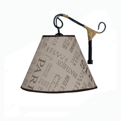 Pantalla 15x30x21h INVERTIDA Paris Gris