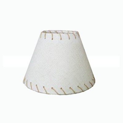 Pantalla 20x40x28h Tela Crudo con Costura