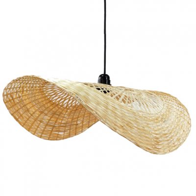 LAMPARA DE BAMBU 60X32X15H - TIKKA13