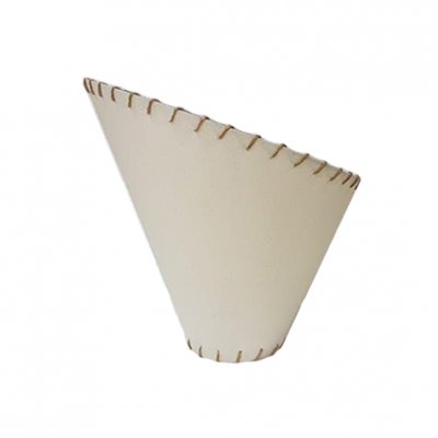 Pantalla CALA ANCHA CRUDO con COSTURA