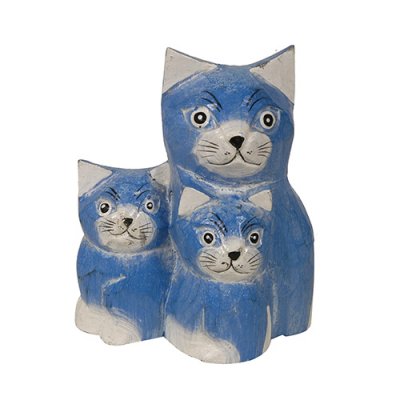 Gatos familia 12cm - 21